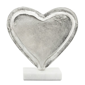 Heart On Marble Base - decorative table base for glass or wood tabletops | Image 4 | InSTYLE Home & Rugs