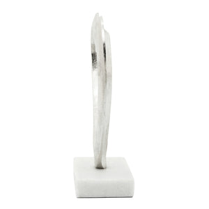 Heart On Marble Base - decorative table base for glass or wood tabletops | Image 3 | InSTYLE Home & Rugs