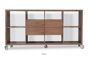 Malta Bookcase W/Drawers - spacious drawer for organized storage in any room | Image 1 | InSTYLE Home & Rugs