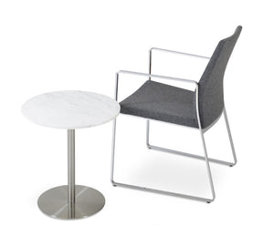 Pasha Sled Armchair - cozy armchair for reading and relaxation | Image 5 | InSTYLE Home & Rugs