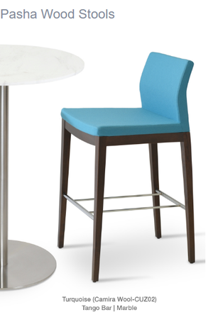 Pasha Stool - available in various heights | Image 2 | InSTYLE Home & Rugs