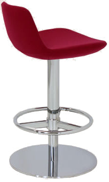 Pera Swivel Stools - compact and stylish design | Image 1 | InSTYLE Home & Rugs