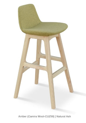 Pera Wood Stool - available in various heights | Image 4 | InSTYLE Home & Rugs