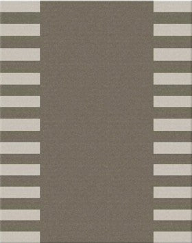 Piano Rug - Brown Cream - www.instylehome.ca
