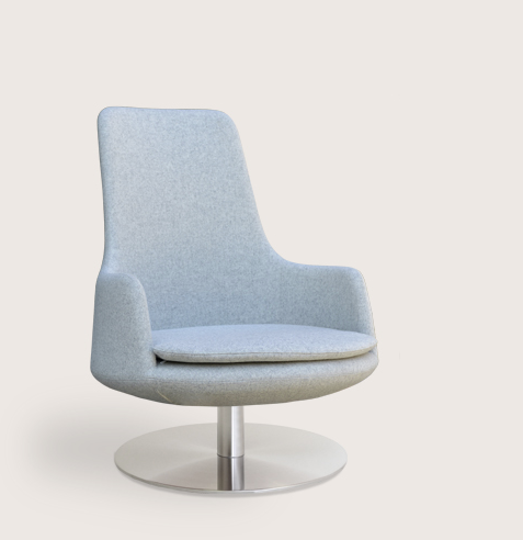 Dervish Lounge High Back Chair - stylish lounge chairs for any room | Image 2 | InSTYLE Home & Rugs