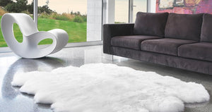 Sheepskin Rug - stylish rug with modern patterns for a chic home decor | Image 5 | InSTYLE Home & Rugs