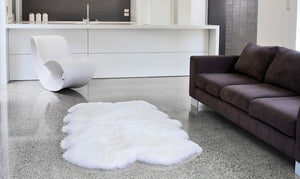 Sheepskin Rug - stylish rug with modern patterns for a chic home decor | Image 2 | InSTYLE Home & Rugs