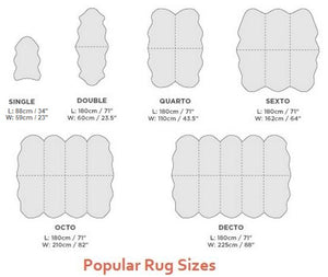 Sheepskin Rug - stylish rug with modern patterns for a chic home decor | Image 9 | InSTYLE Home & Rugs