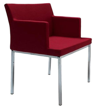 Soho chair Chrome - durable construction for long-lasting use | Image 4 | InSTYLE Home & Rugs