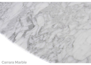 Tulip Marble Oval Dining Table - www.instylehome.ca