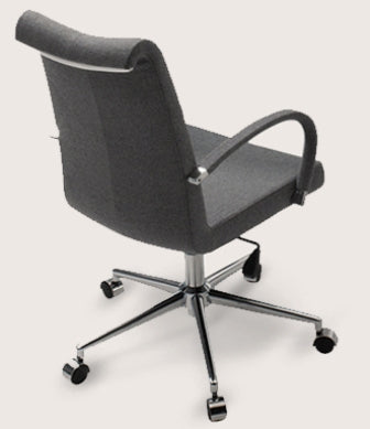 Tulip Arm Office Chair - comfortable seating for dining and office spaces | Image 1 | InSTYLE Home & Rugs