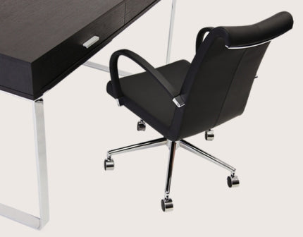 Tulip Arm Office Chair - comfortable seating for dining and office spaces | Image 2 | InSTYLE Home & Rugs