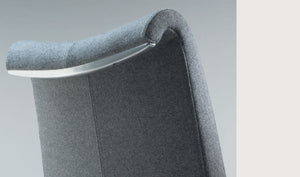 Tulip Arm Office Chair - comfortable seating for dining and office spaces | Image 3 | InSTYLE Home & Rugs