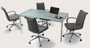 Tulip Arm Office Chair - comfortable seating for dining and office spaces | Image 5 | InSTYLE Home & Rugs