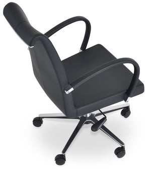 Tulip Office Arm Chair - comfortable seating for dining and office spaces | Image 2 | InSTYLE Home & Rugs