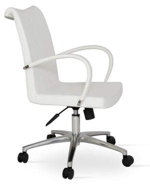 Tulip Office Arm Chair - comfortable seating for dining and office spaces | Image 1 | InSTYLE Home & Rugs