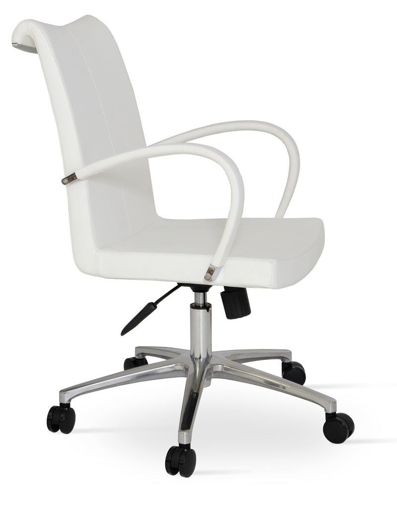 Tulip Office Arm Chair - comfortable seating for dining and office spaces | Image 1 | InSTYLE Home & Rugs