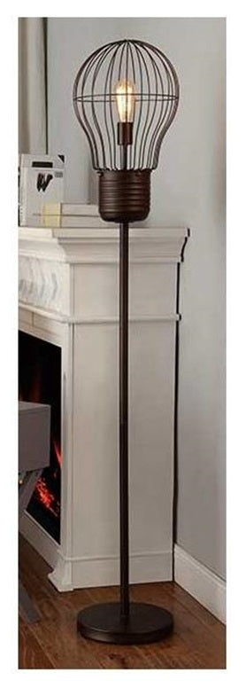 Wire bulb floor lamp - www.instylehome.ca