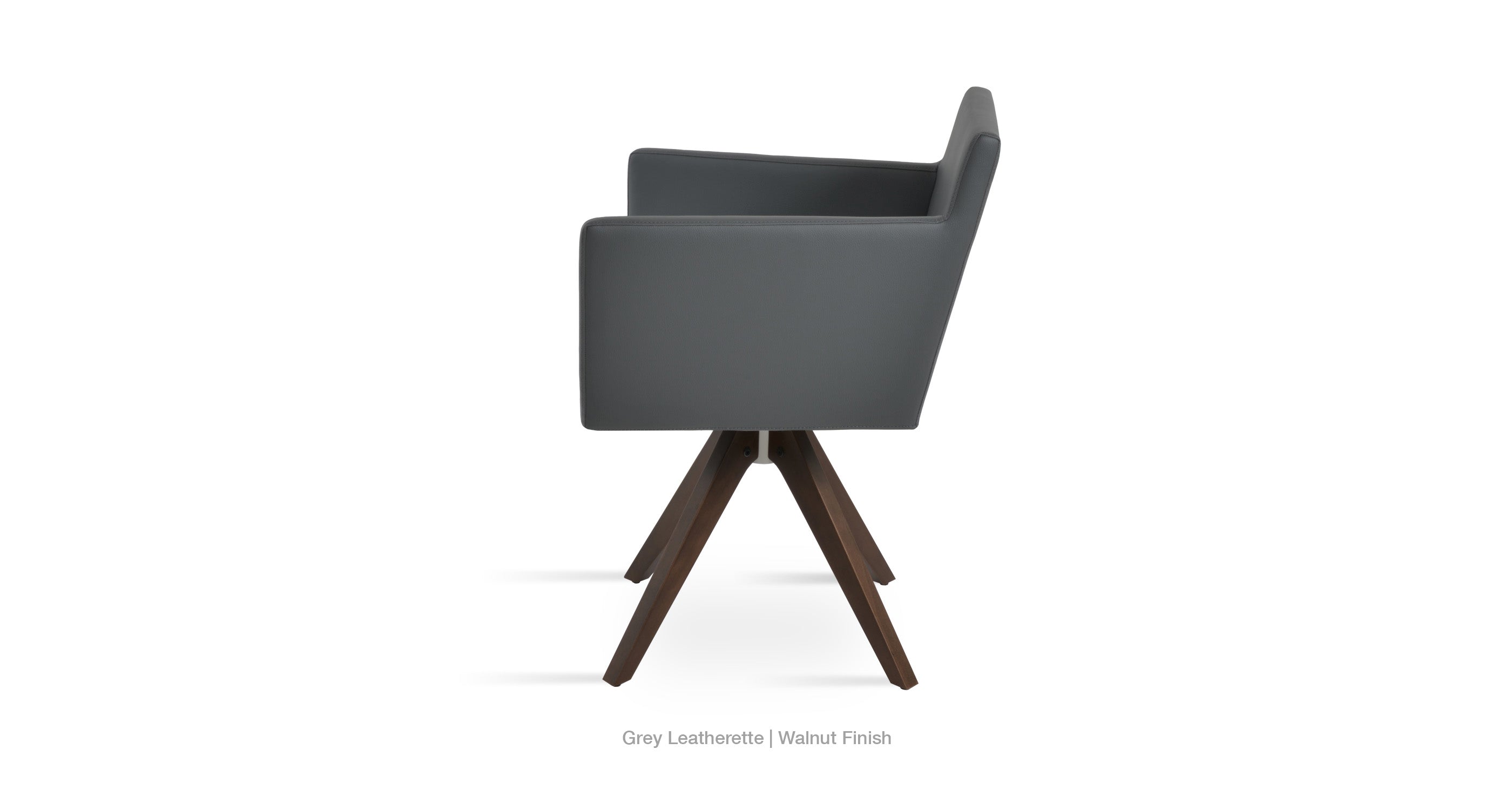 Harput Pyramid Swivel Chair - comfortable seating for dining and office spaces | Image 16 | InSTYLE Home & Rugs