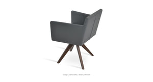 Harput Pyramid Swivel Chair - comfortable seating for dining and office spaces | Image 17 | InSTYLE Home & Rugs