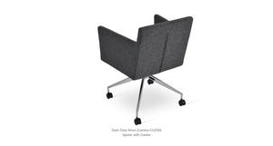 Harput Spider Swivel Chair - comfortable seating for dining and office spaces | Image 28 | InSTYLE Home & Rugs