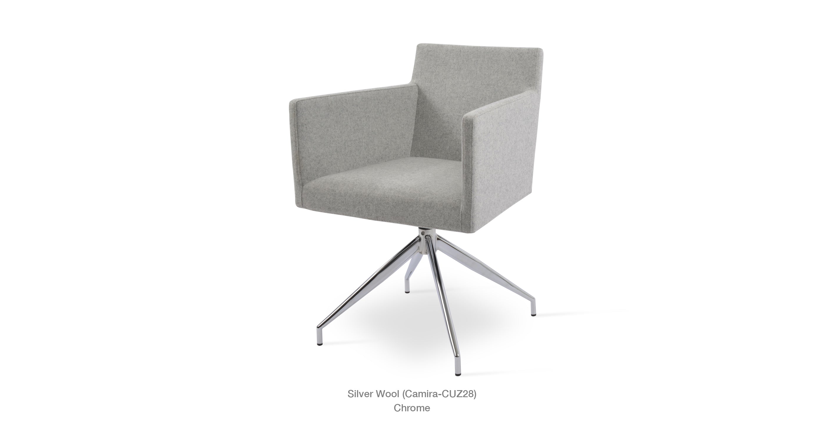 Harput Spider Swivel Chair - comfortable seating for dining and office spaces | Image 29 | InSTYLE Home & Rugs
