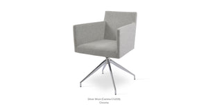 Harput Spider Swivel Chair - comfortable seating for dining and office spaces | Image 29 | InSTYLE Home & Rugs