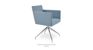 Harput Spider Swivel Chair - comfortable seating for dining and office spaces | Image 37 | InSTYLE Home & Rugs
