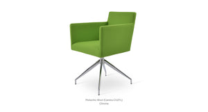 Harput Spider Swivel Chair - comfortable seating for dining and office spaces | Image 41 | InSTYLE Home & Rugs