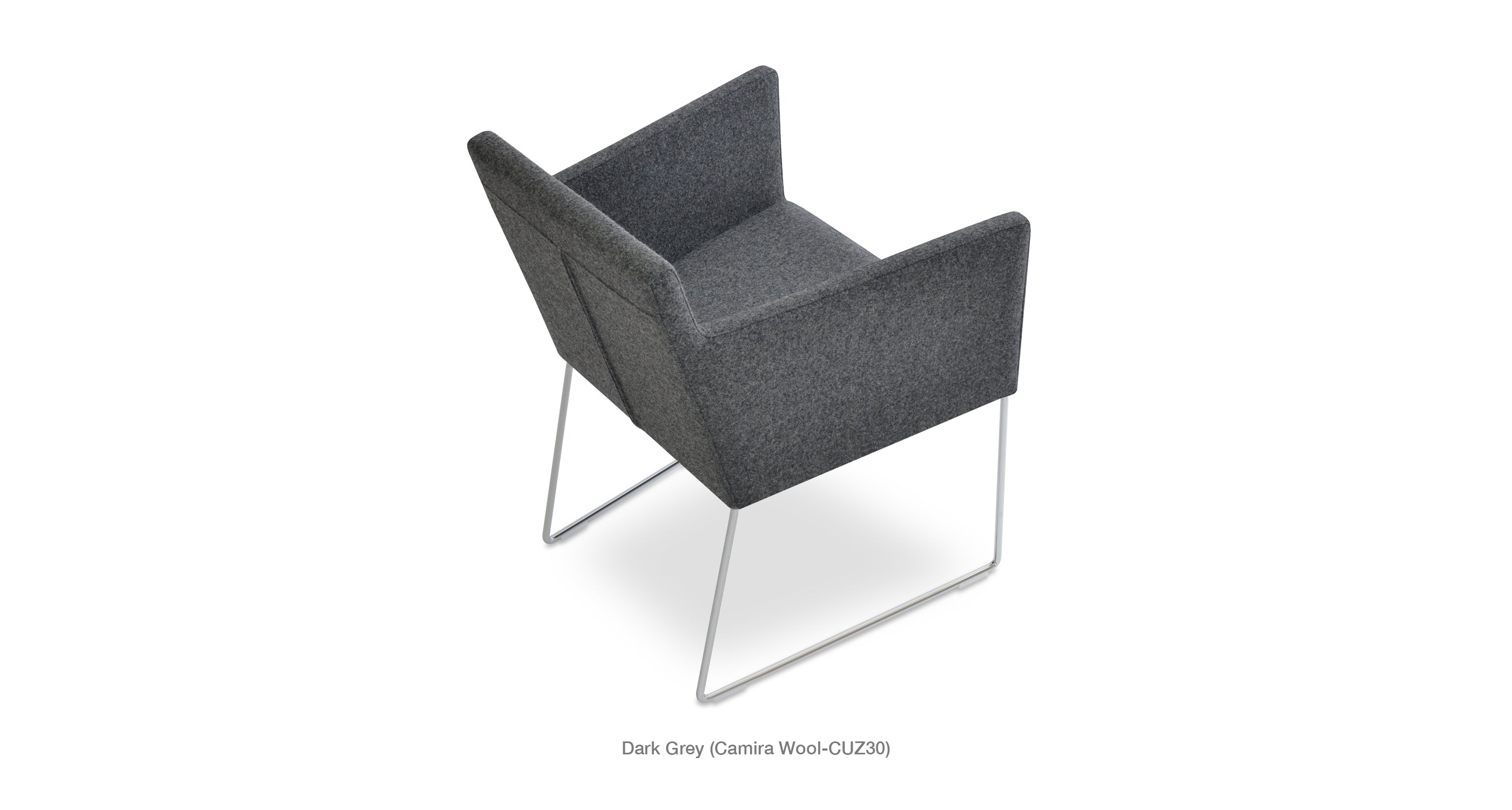 Harput Sled Wire Chair - comfortable seating for dining and office spaces | Image 32 | InSTYLE Home & Rugs