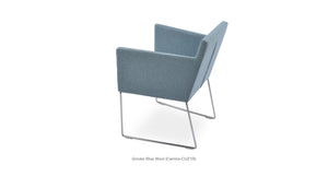 Harput Sled Wire Chair - comfortable seating for dining and office spaces | Image 39 | InSTYLE Home & Rugs