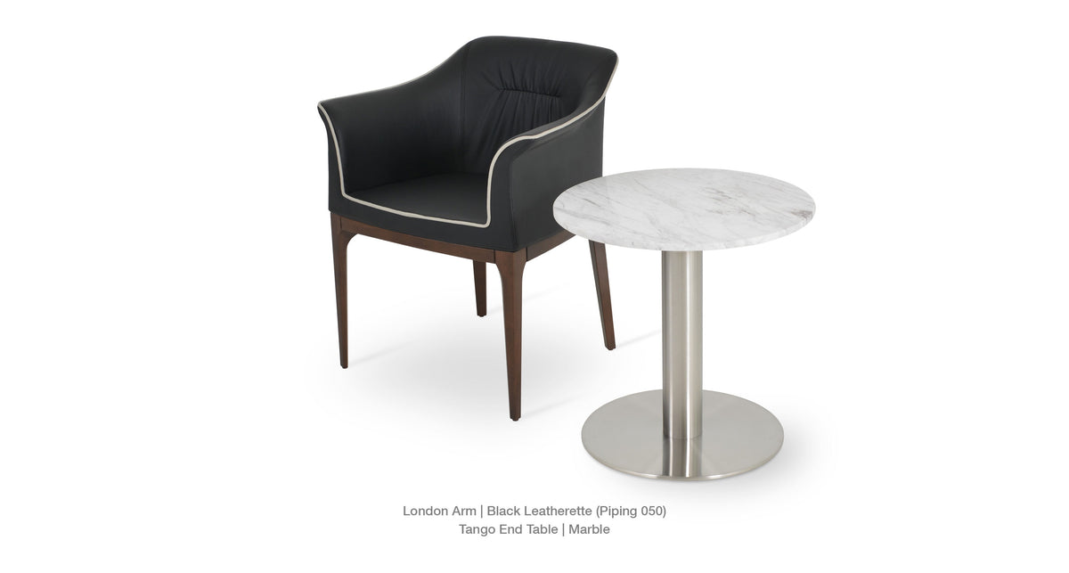 London Armchair - upholstered armchair with padded comfort | Image 22 | InSTYLE Home & Rugs