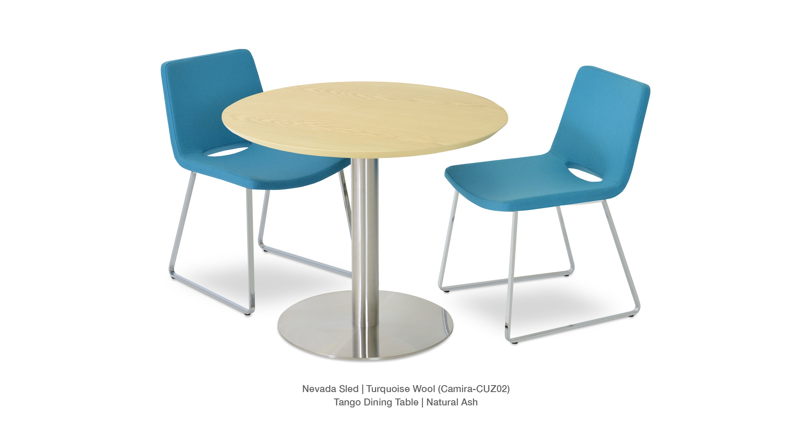 Nevada Sled Chair - comfortable dining experience | Image 29 | InSTYLE Home & Rugs