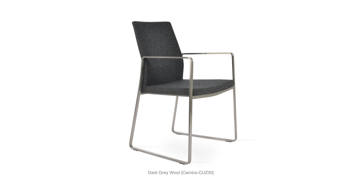 Pasha Sled Armchair - cozy armchair for reading and relaxation | Image 55 | InSTYLE Home & Rugs
