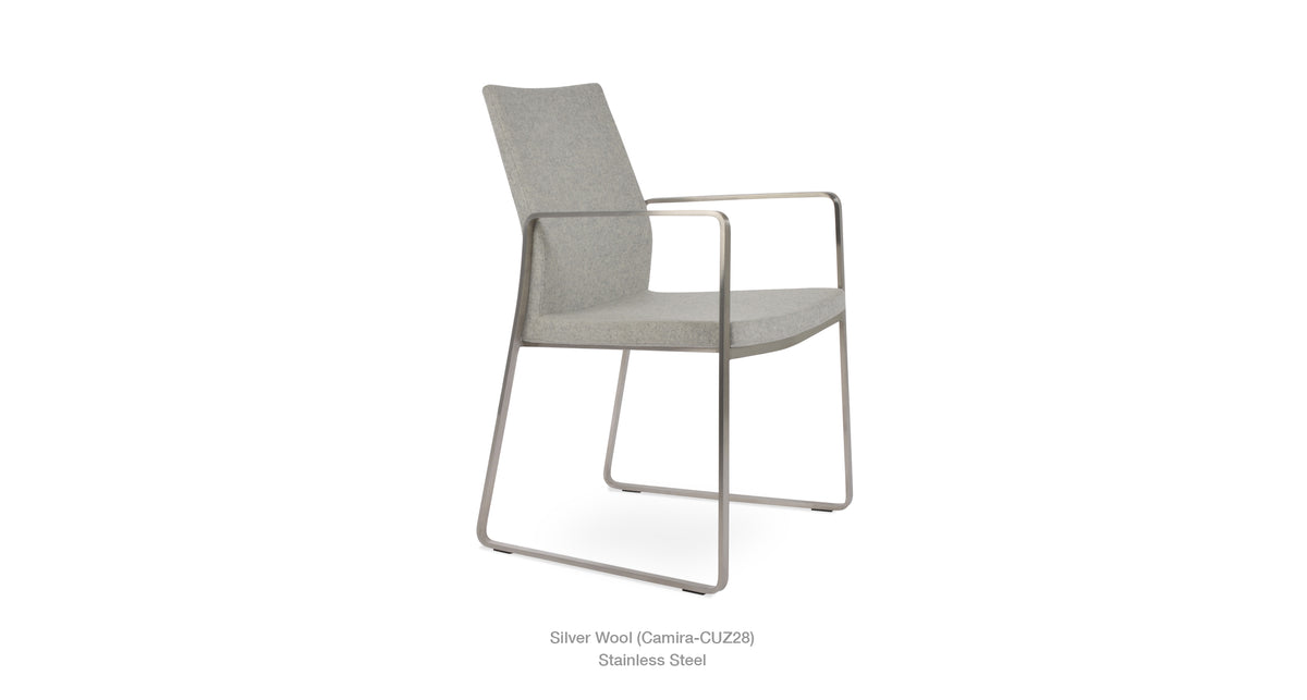 Pasha Sled Armchair - cozy armchair for reading and relaxation | Image 56 | InSTYLE Home & Rugs