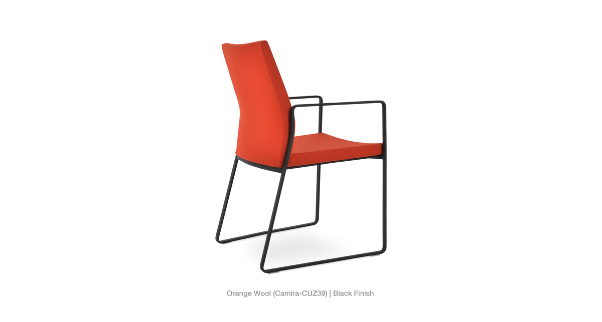 Pasha Sled Armchair - cozy armchair for reading and relaxation | Image 59 | InSTYLE Home & Rugs