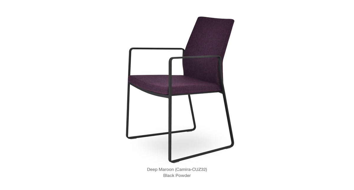 Pasha Sled Armchair - cozy armchair for reading and relaxation | Image 66 | InSTYLE Home & Rugs
