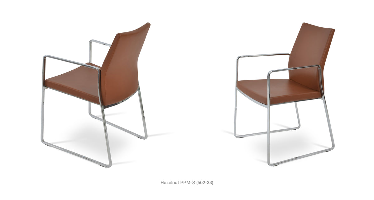 Pasha Sled Armchair - cozy armchair for reading and relaxation | Image 70 | InSTYLE Home & Rugs