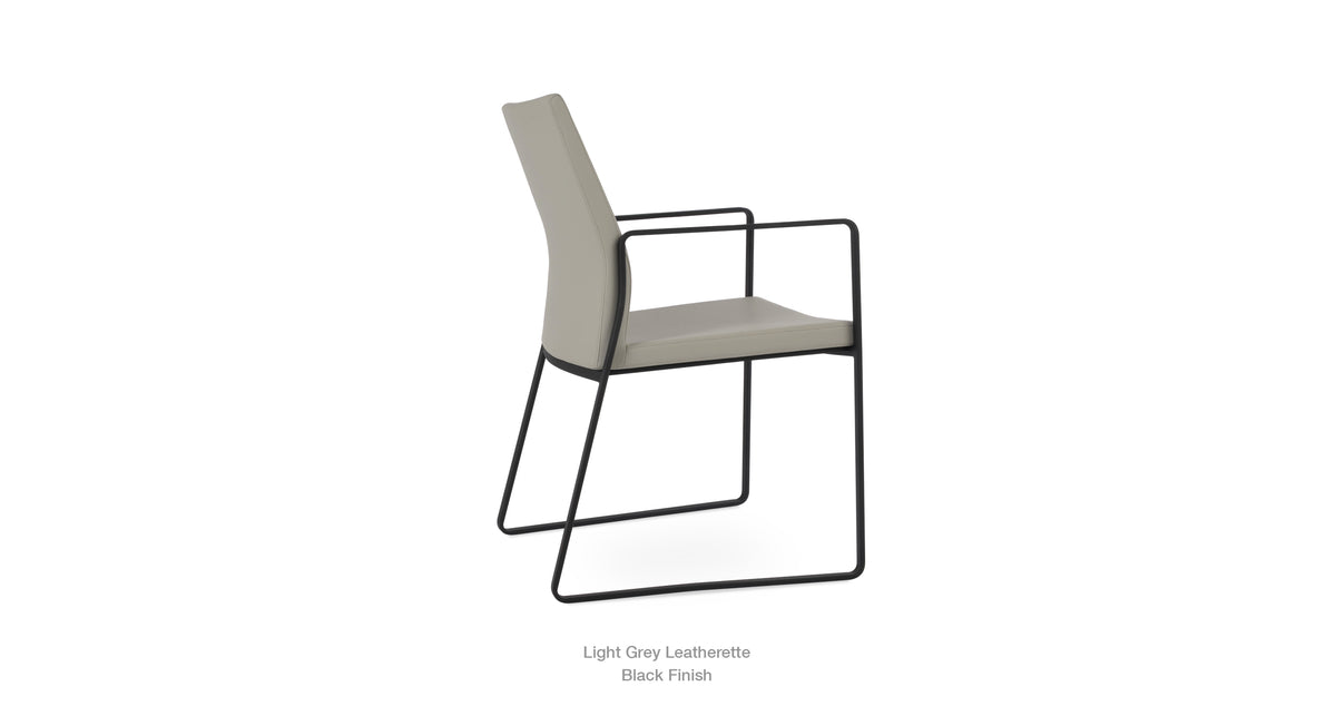 Pasha Sled Armchair - cozy armchair for reading and relaxation | Image 72 | InSTYLE Home & Rugs