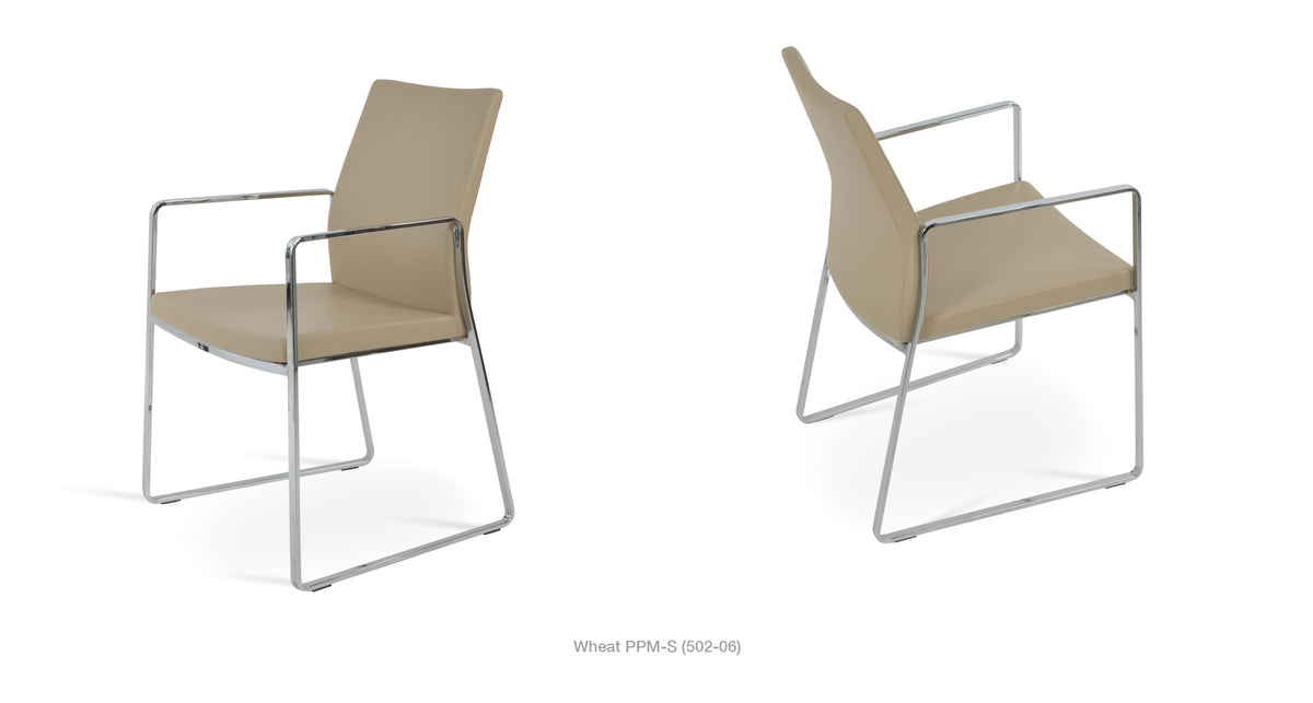 Pasha Sled Armchair - cozy armchair for reading and relaxation | Image 93 | InSTYLE Home & Rugs