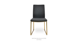 Pasha Sled Chair - elegant seating for dining areas | Image 77 | InSTYLE Home & Rugs