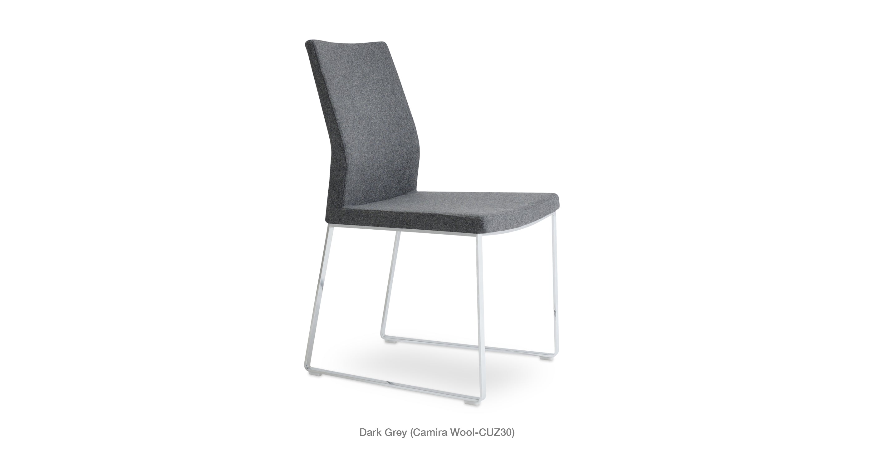 Pasha Sled Chair - elegant seating for dining areas | Image 78 | InSTYLE Home & Rugs