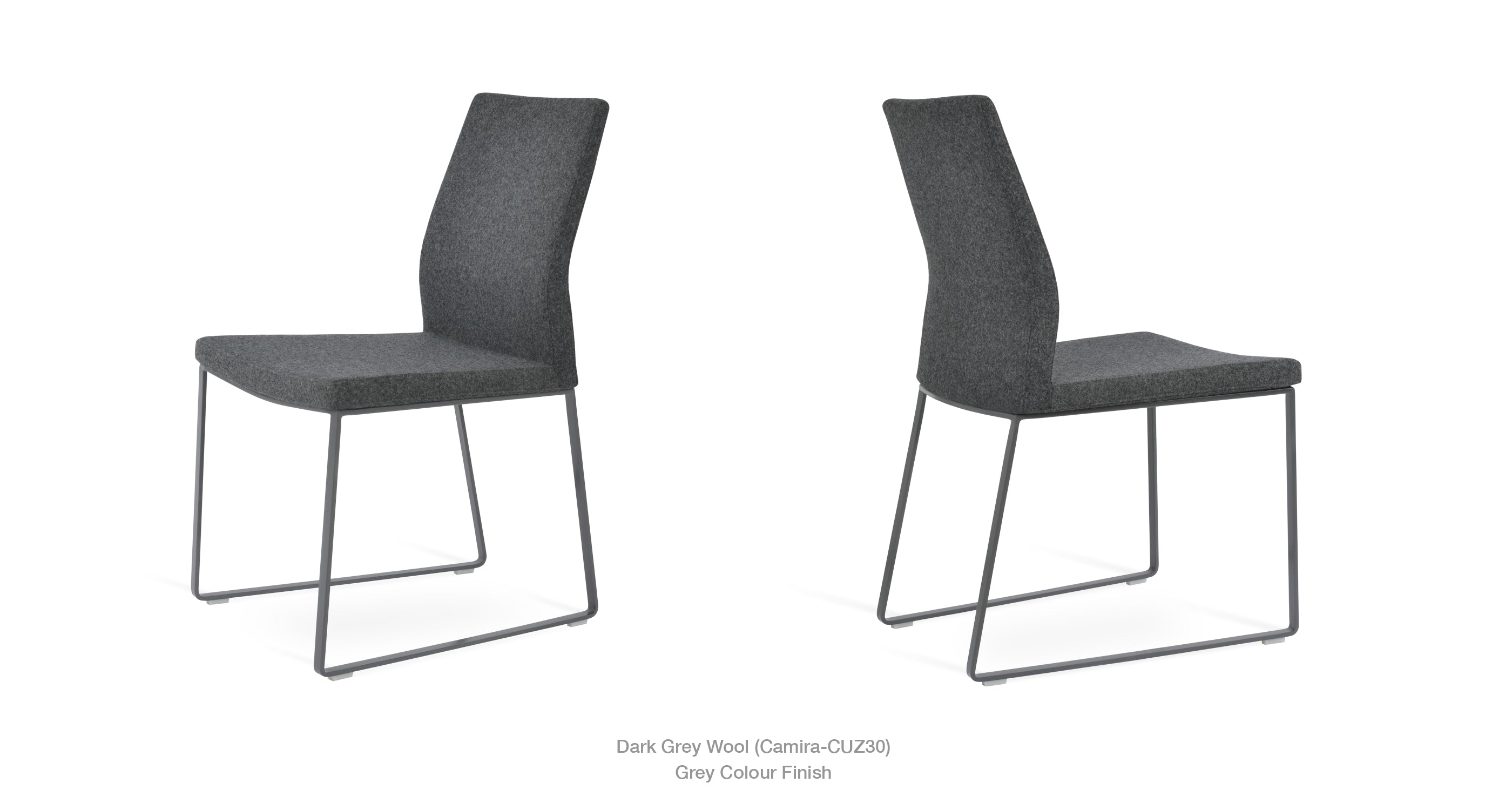 Pasha Sled Chair - elegant seating for dining areas | Image 79 | InSTYLE Home & Rugs