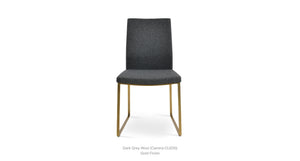 Pasha Sled Chair - elegant seating for dining areas | Image 83 | InSTYLE Home & Rugs
