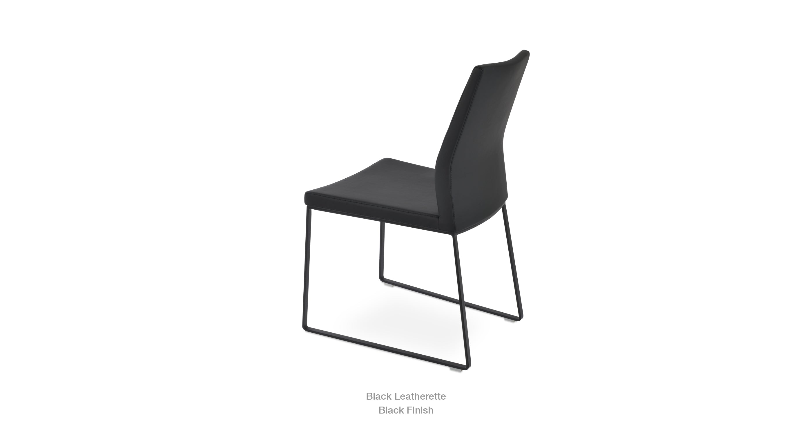 Pasha Sled Chair - elegant seating for dining areas | Image 106 | InSTYLE Home & Rugs