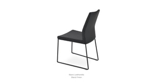 Pasha Sled Chair - elegant seating for dining areas | Image 106 | InSTYLE Home & Rugs