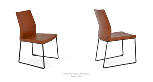 Pasha Sled Chair - elegant seating for dining areas | Image 108 | InSTYLE Home & Rugs