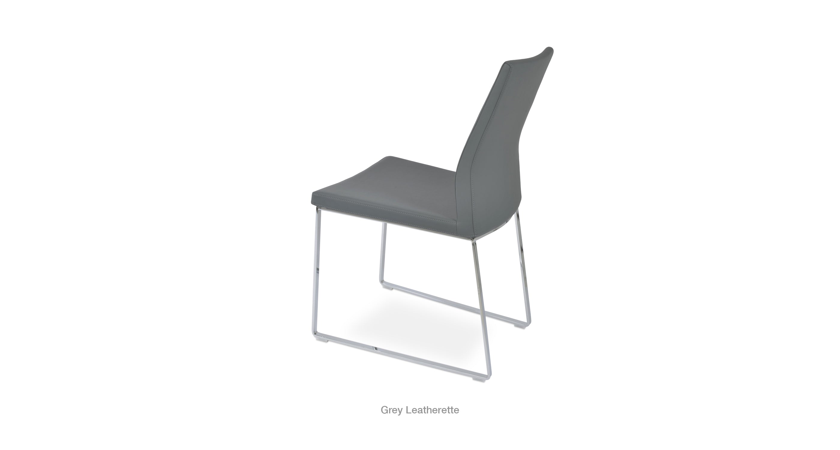 Pasha Sled Chair - elegant seating for dining areas | Image 117 | InSTYLE Home & Rugs