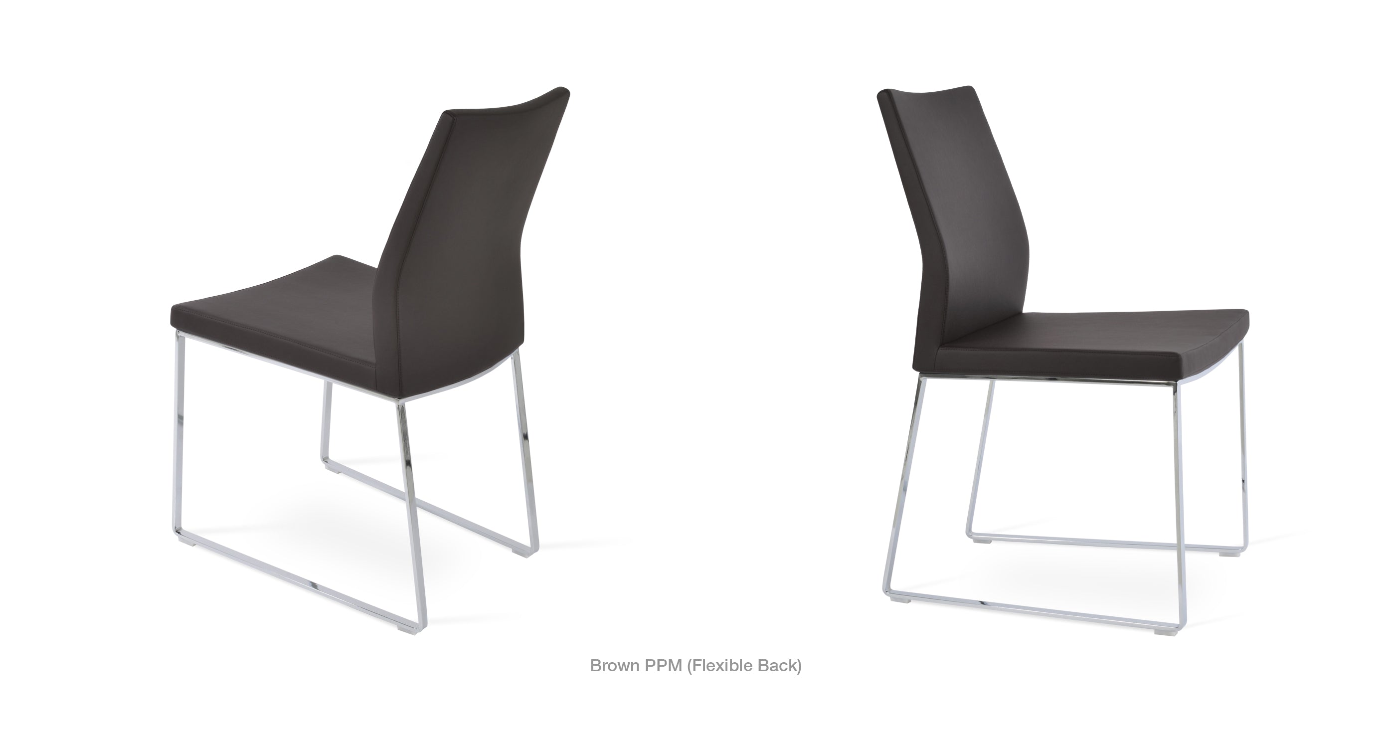 Pasha Sled Chair - elegant seating for dining areas | Image 118 | InSTYLE Home & Rugs