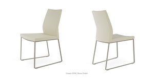 Pasha Sled Chair - elegant seating for dining areas | Image 119 | InSTYLE Home & Rugs